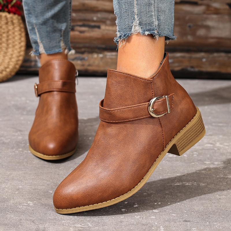 Women Formal Wear Heels - Women's Autumn Winter Ankle Boots Side