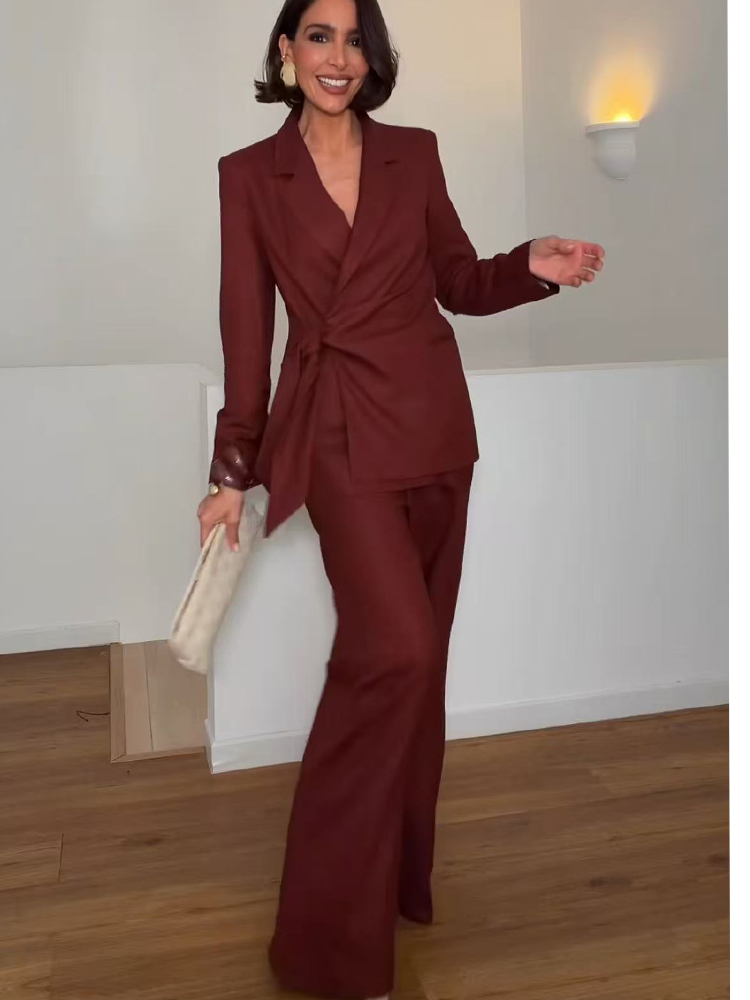Formal Wear Women Us - Fashion Office Ladies Blazer Pants Suit