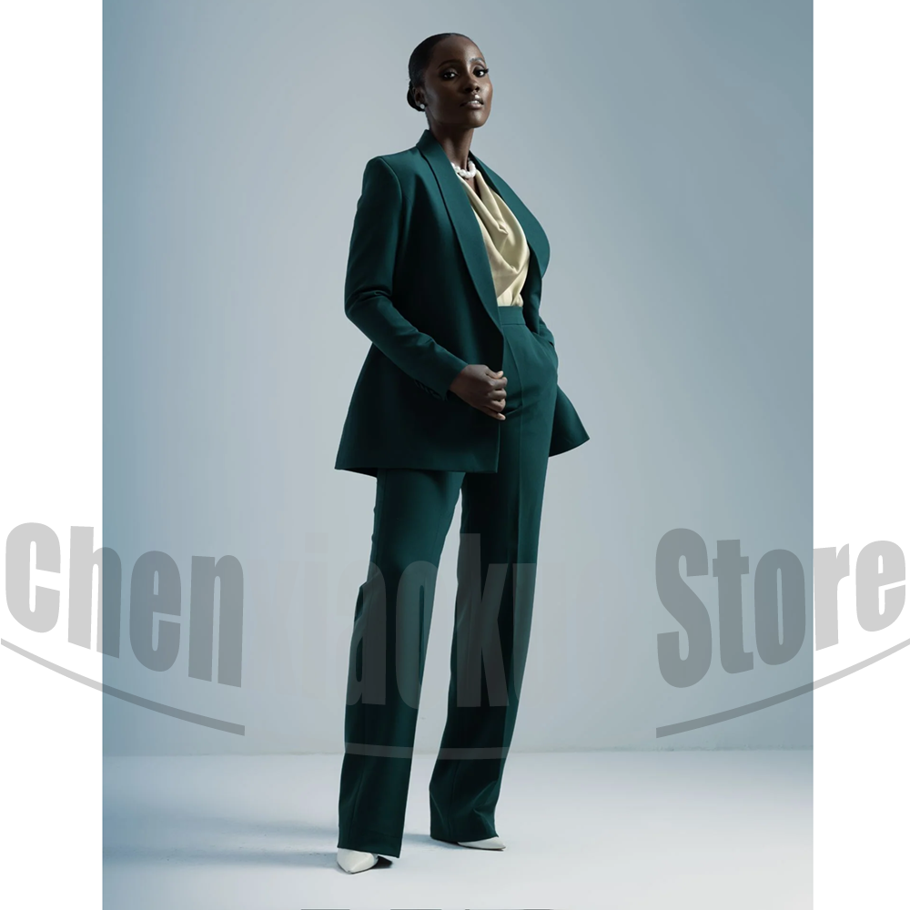 Women Formal Wear With Tie - Women Suit Belted Blazer and Wide