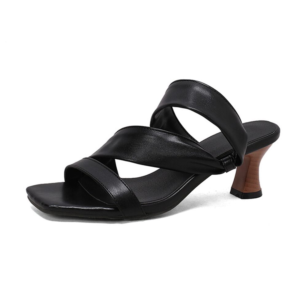 Kitten Heel Women - Plus Size Women Slip on Mule