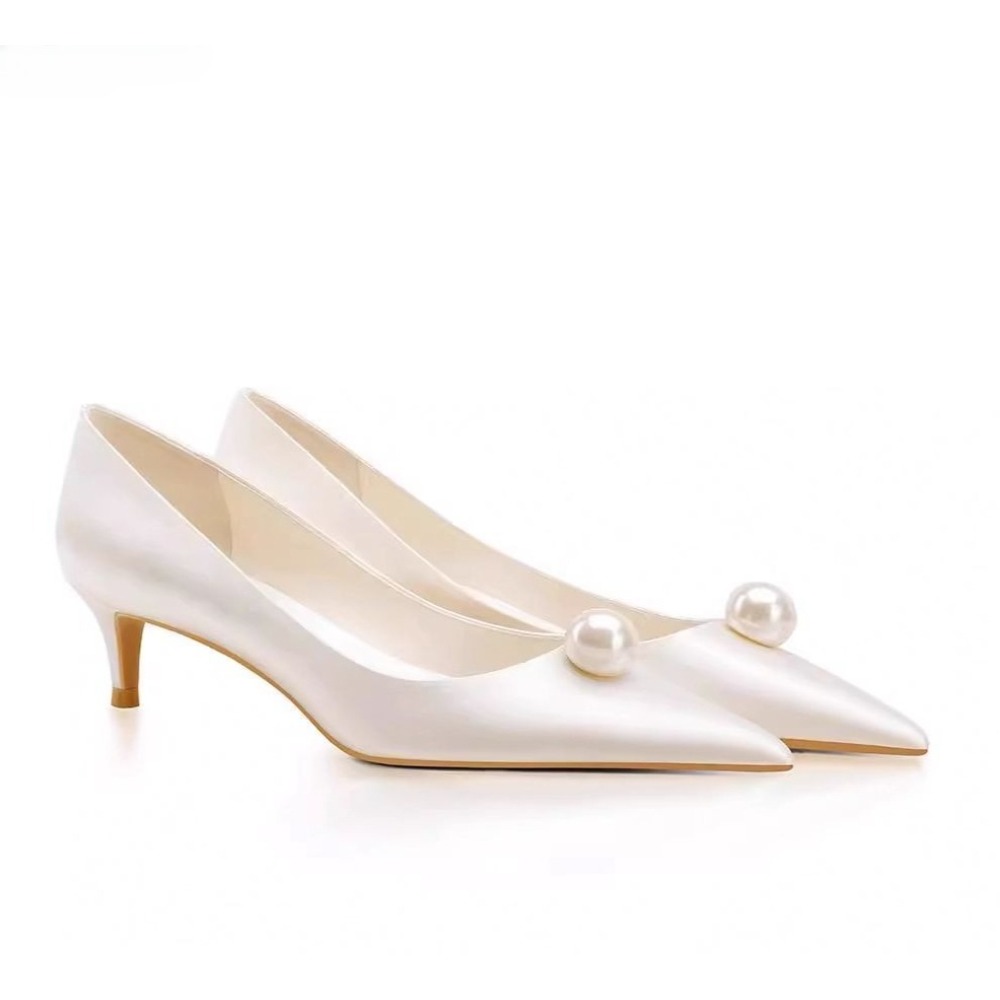 New White Satin Wedding Bride  - Women Formal Wear For Wedding recension och pris