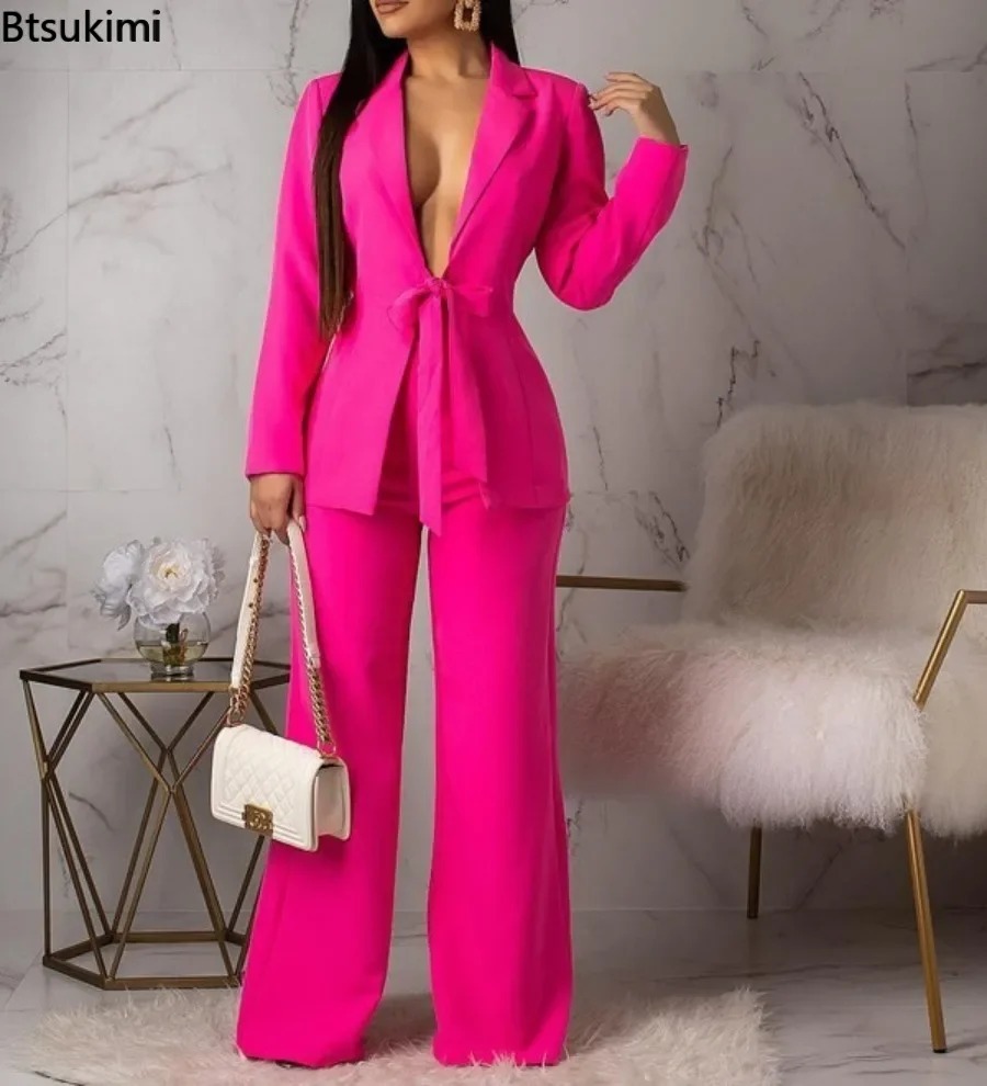 New 2026 Women's Formal Busine - Women Formal Wear With Tie recension och pris