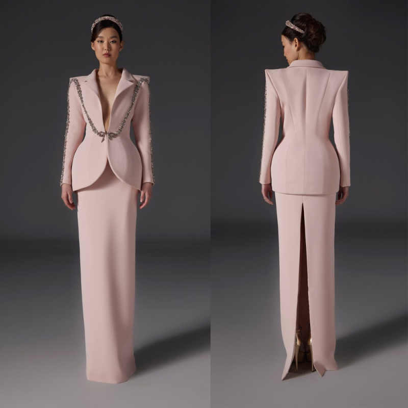 Graduation Ceremony Girls Blaz - Women Formal Wear With Tie recension och pris