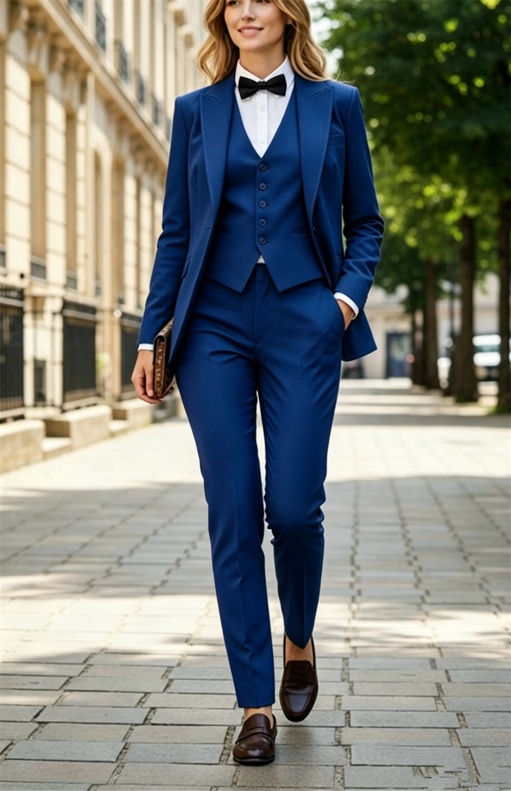 Luxury Women's Suits Elegant F - Blazer Set Women Formal recension och pris