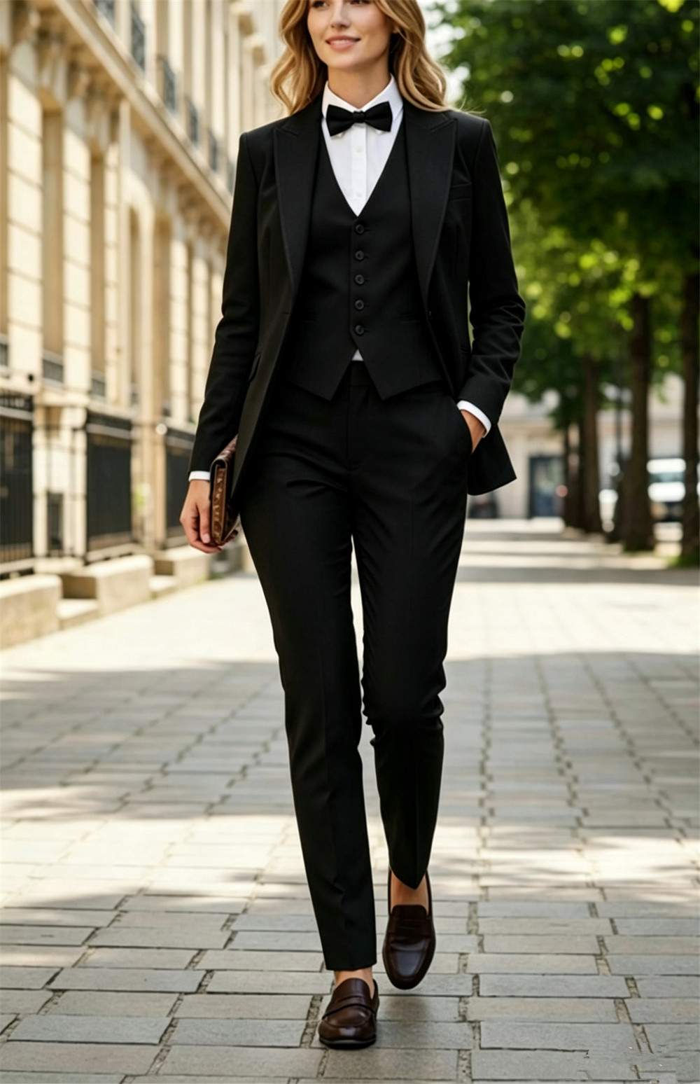 Luxury Women's Suits Elegant F - Blazer Set Women Formal recension och pris