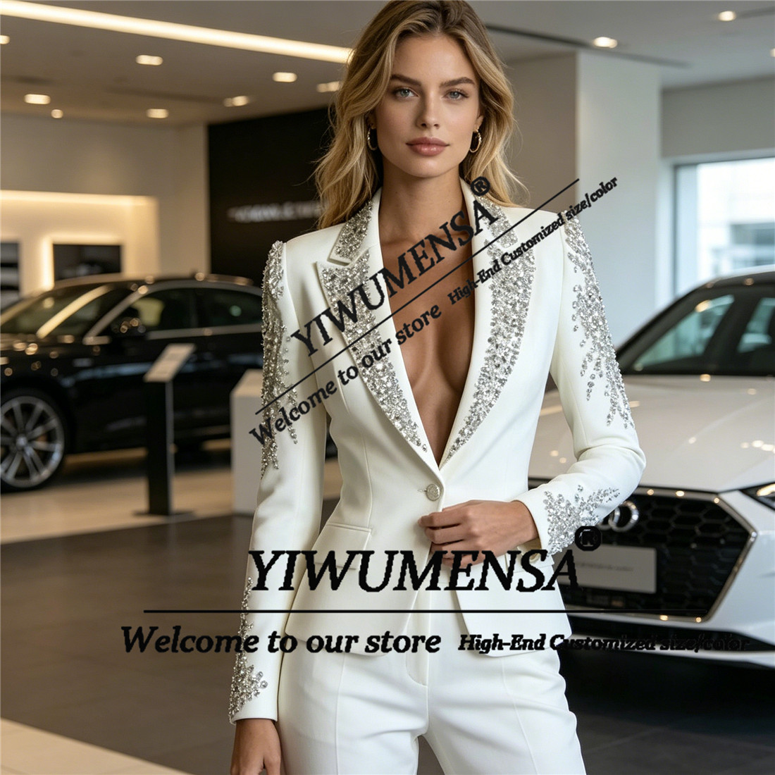 Luxury Women Suits 2 Pieces Se - Formal Wear Women Us recension och pris