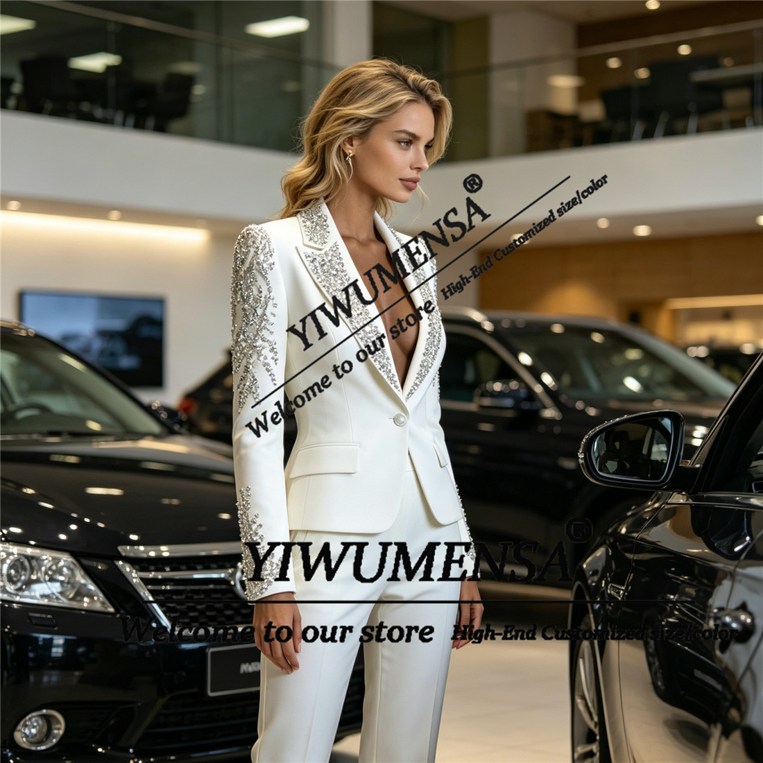 Luxury Women Suits 2 Pieces Se - Formal Wear Women Us recension och pris