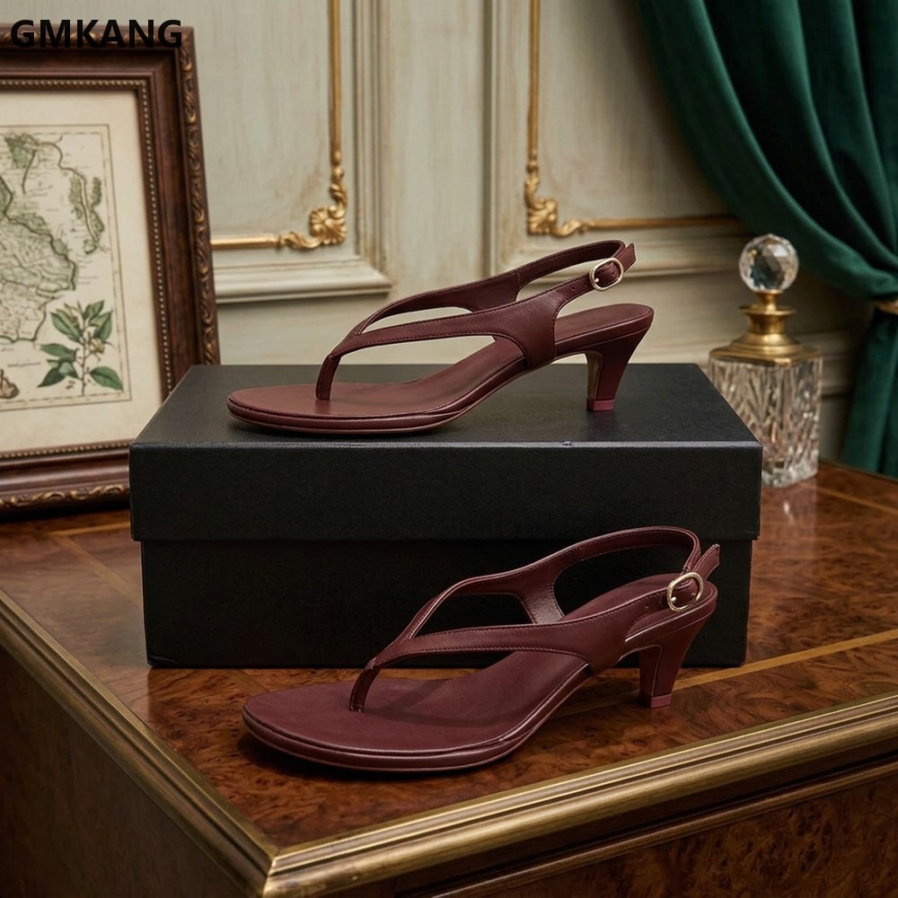 Women’s V-Shaped Toe Frontless - Kitten Heel Women recension och pris