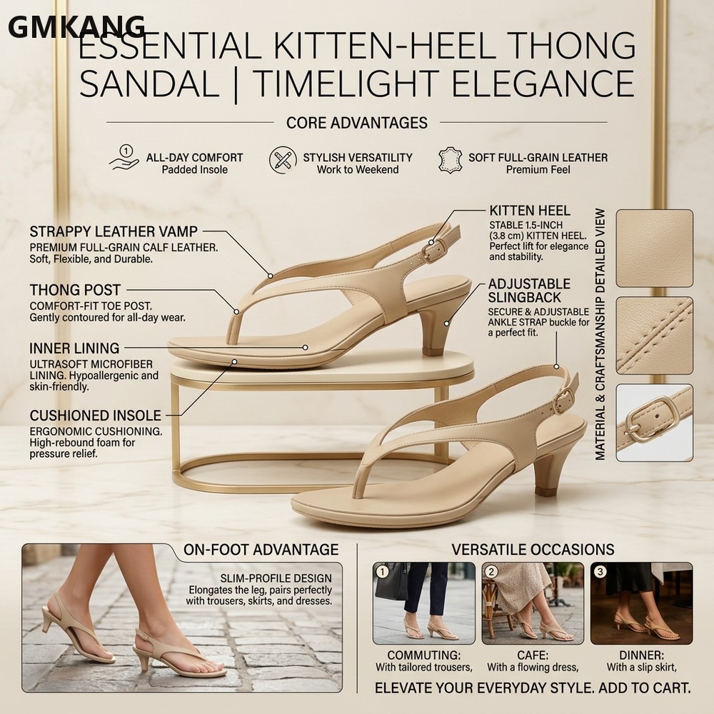 Women’s V-Shaped Toe Frontless - Kitten Heel Women recension och pris