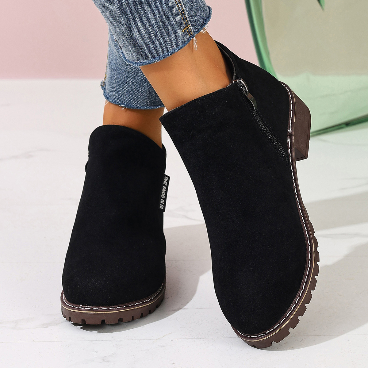 Women Autumn Winter Ankle Boot - Women Formal Wear Heels recension och pris