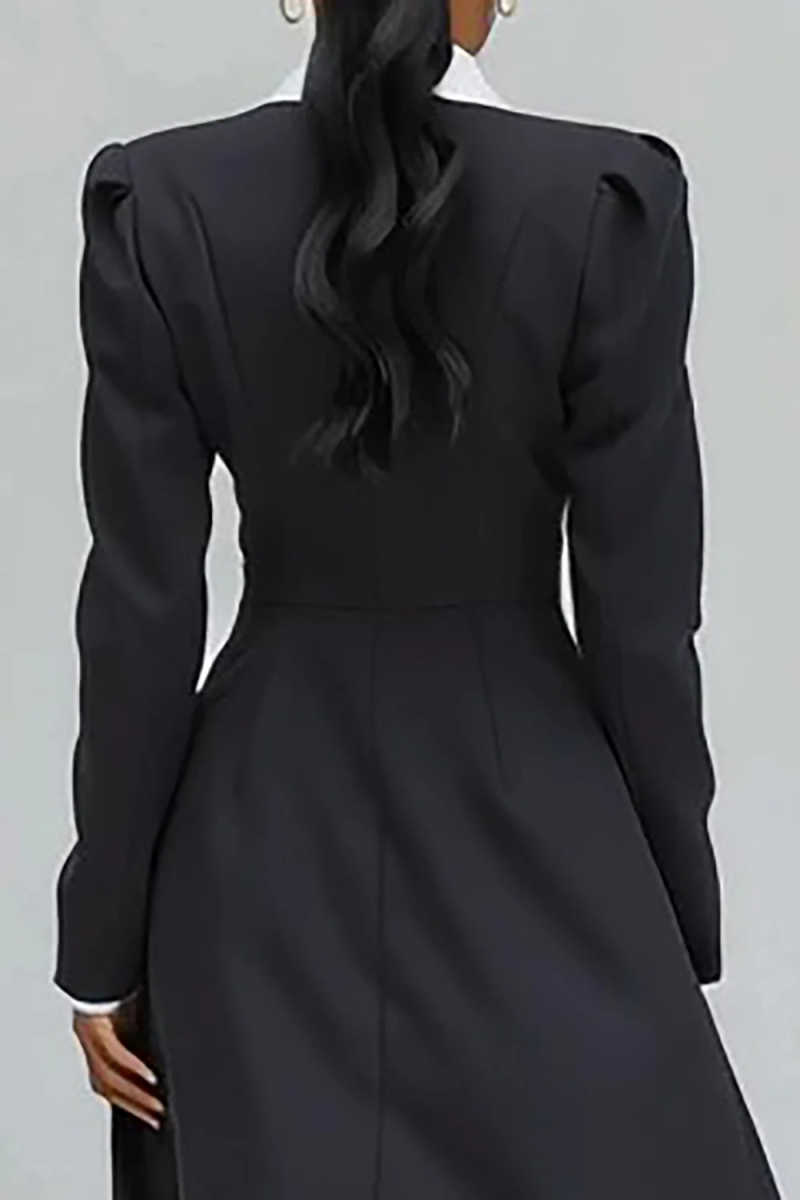A Line Women Long Blazer Jacke - Women Formal Wear With Tie recension och pris