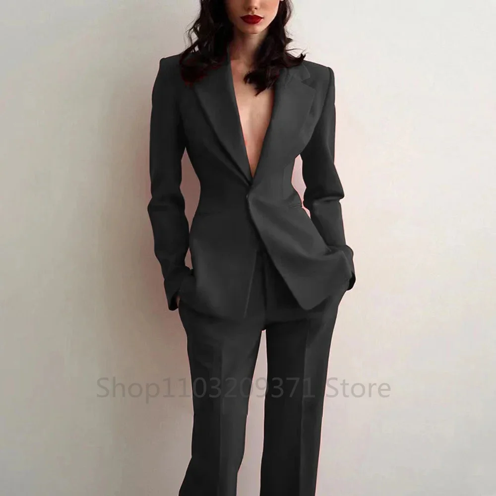 Women's Suit Party Wedding Plu - Blazer Set Women Formal recension och pris