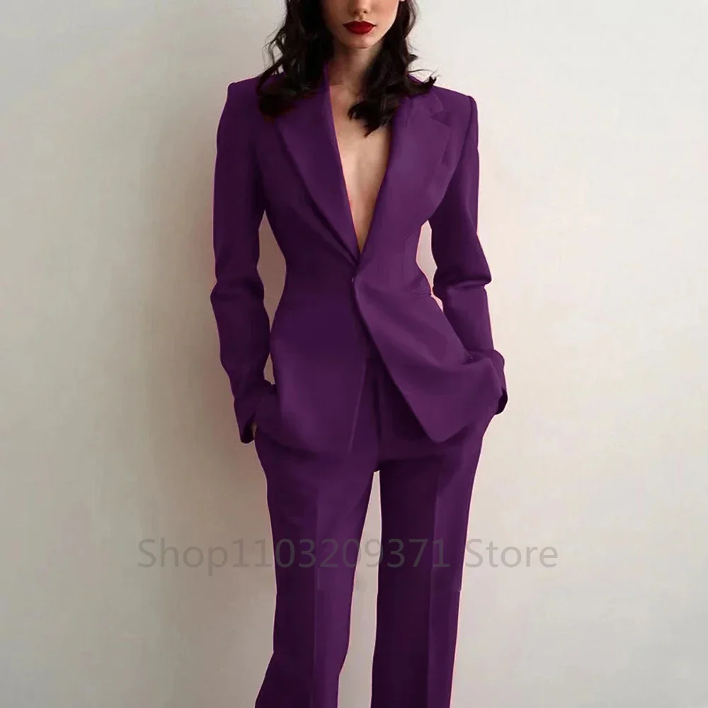 Women's Suit Party Wedding Plu - Blazer Set Women Formal recension och pris
