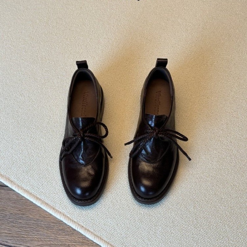 French Vintage Simple Lace-up  - Kitten Heel Women recension och pris