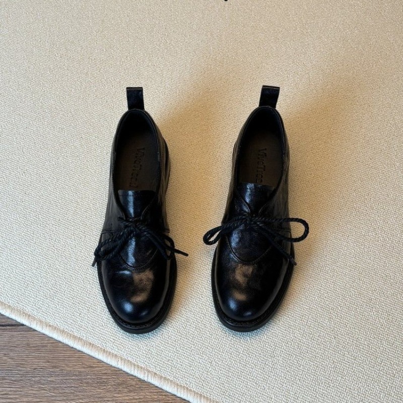 French Vintage Simple Lace-up  - Kitten Heel Women recension och pris