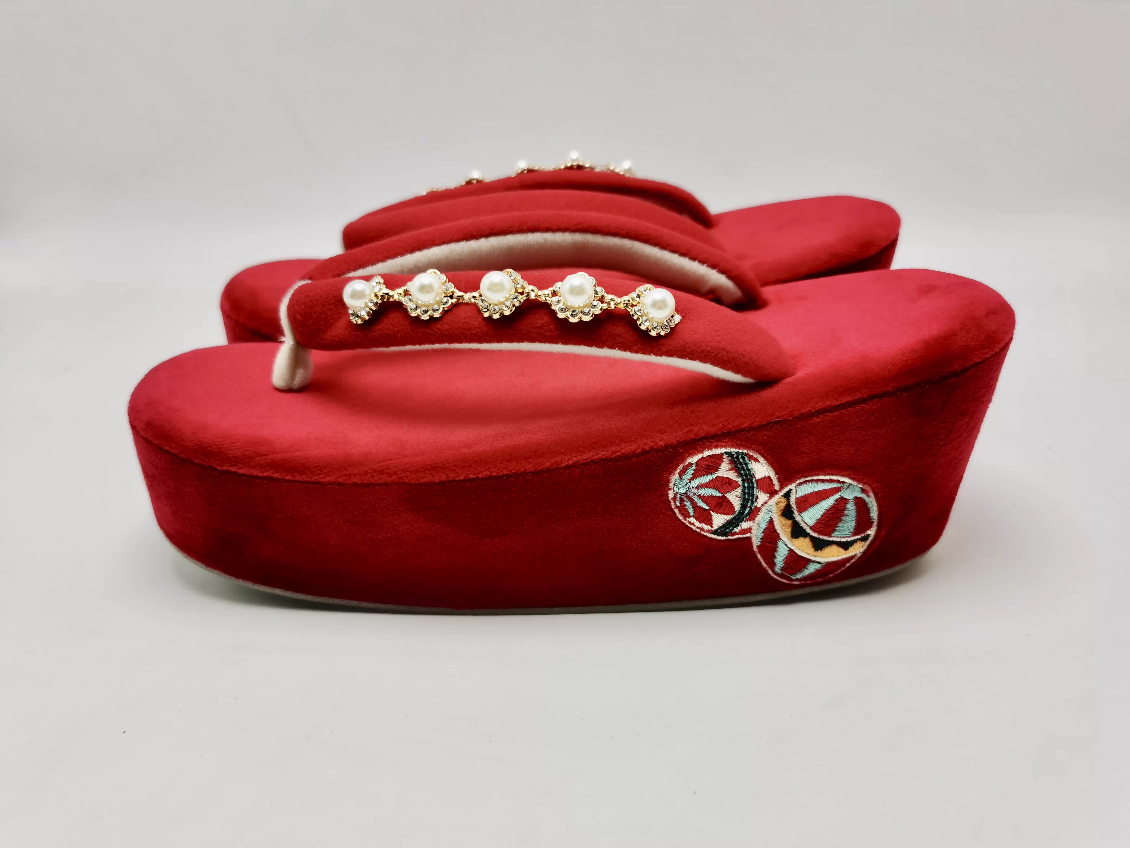 Japanese Cork-Soled Sandals (Z - Women Formal Wear Heels recension och pris