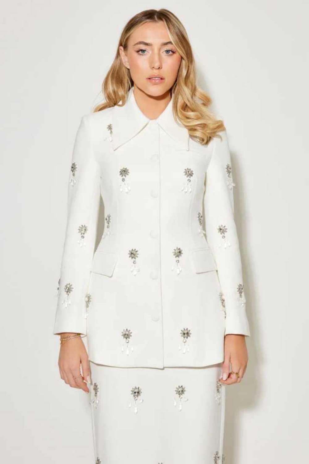 Chic Women Suits 2 Piece Blaze - Women Formal Wear With Skirt recension och pris