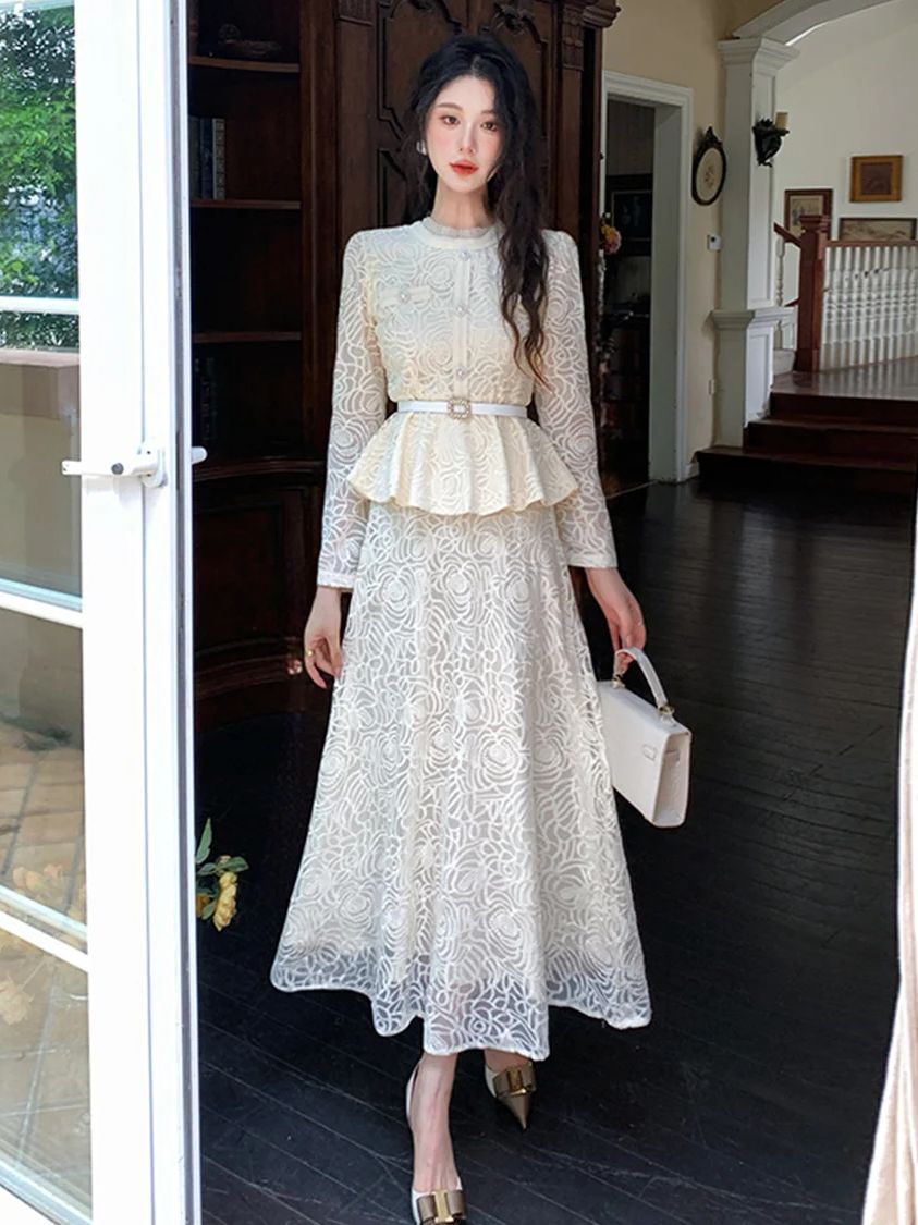 Formal Luxury Evening Lace Two - Formal Dress Female recension och pris