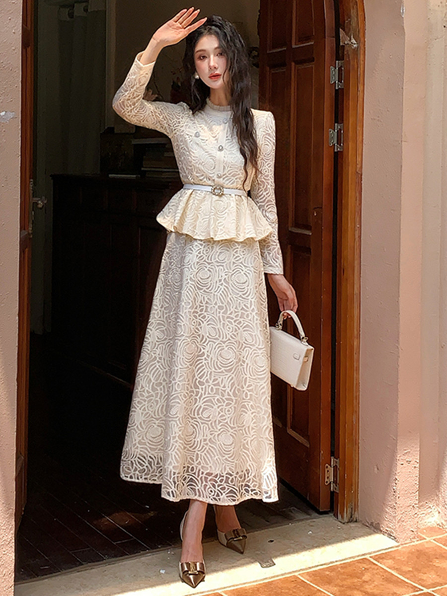 Formal Luxury Evening Lace Two - Formal Dress Female recension och pris