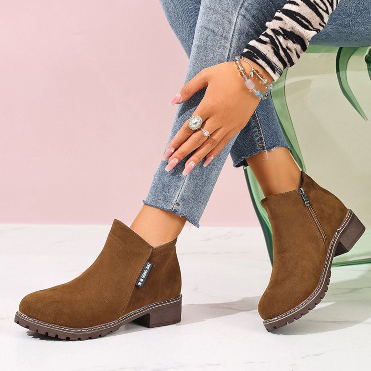Women Autumn Winter Ankle Boot - Women Formal Wear Heels recension och pris