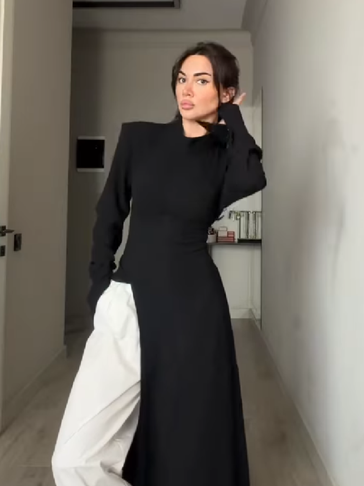 Women's Elegant High Neck Long - Formal Wear Women Us recension och pris