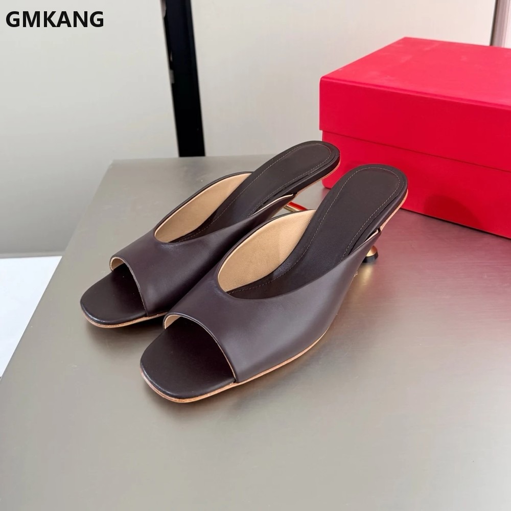 Women’s Square Toe Slip On Mul - Kitten Heel Women recension och pris