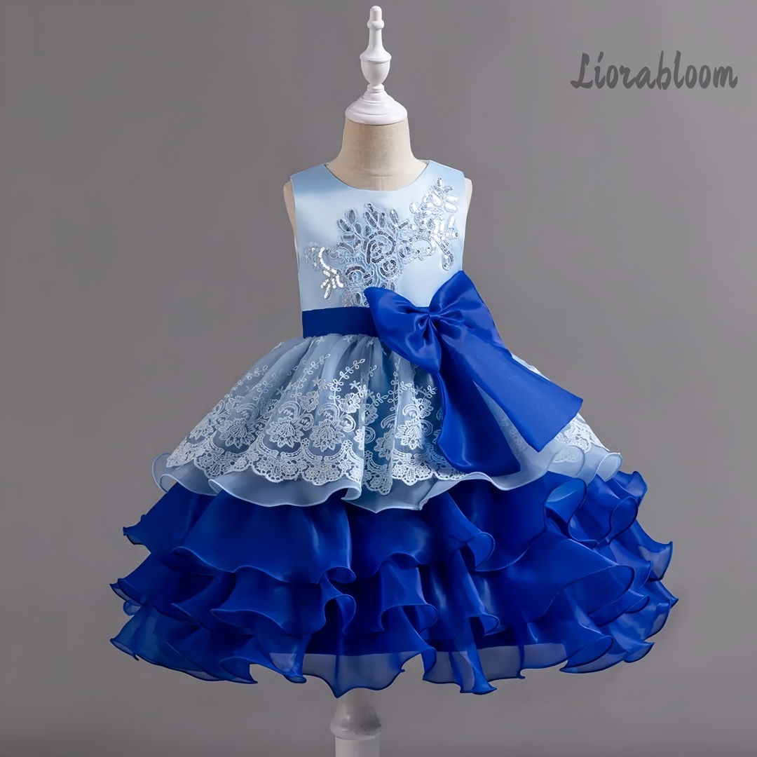 Girls' Dress With Large Bow Sl - Formal Wear Women Us recension och pris