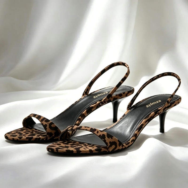 2026 Summer Sexy Open Toe High - Kitten Heel Women recension och pris