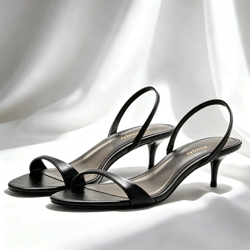 2026 Summer Sexy Open Toe High - Kitten Heel Women recension och pris
