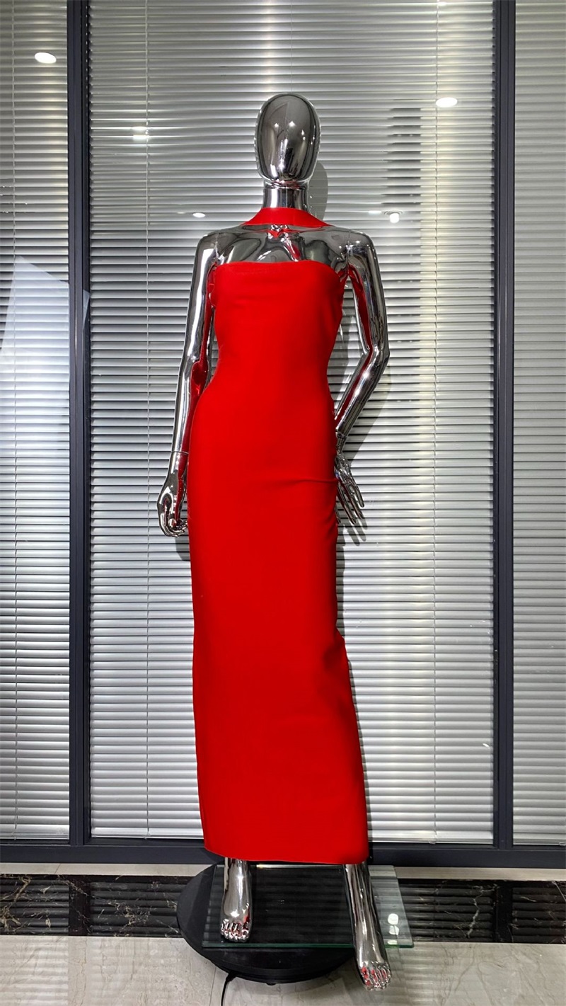 Red Bandage Women Prom Dress S - Women'S Holiday Formal Wear recension och pris