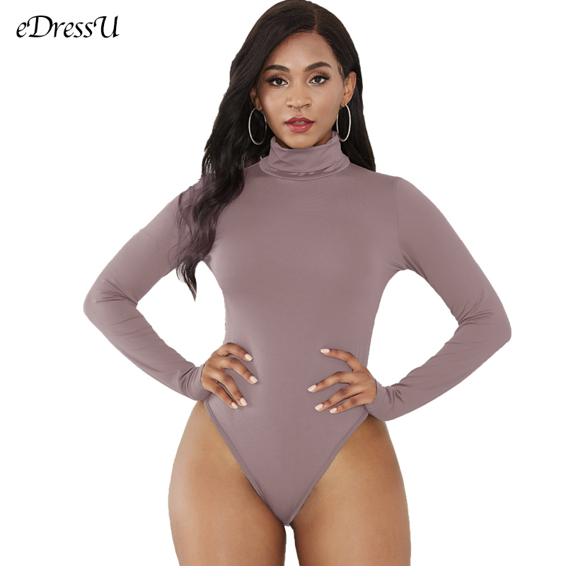 Women Bodysuit Turtleneck Autu - Turtleneck Bodysuit Office recension och pris