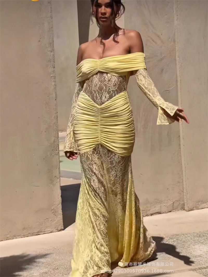 Sexy Lace Mermaid Women Prom D - Women'S Holiday Formal Wear recension och pris
