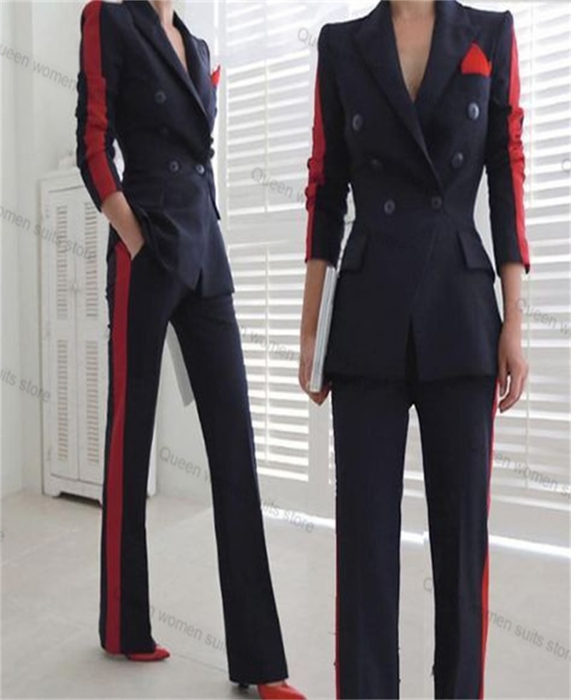 Red Black Autumn Women Suit Se - Women'S Red Formal Wear recension och pris
