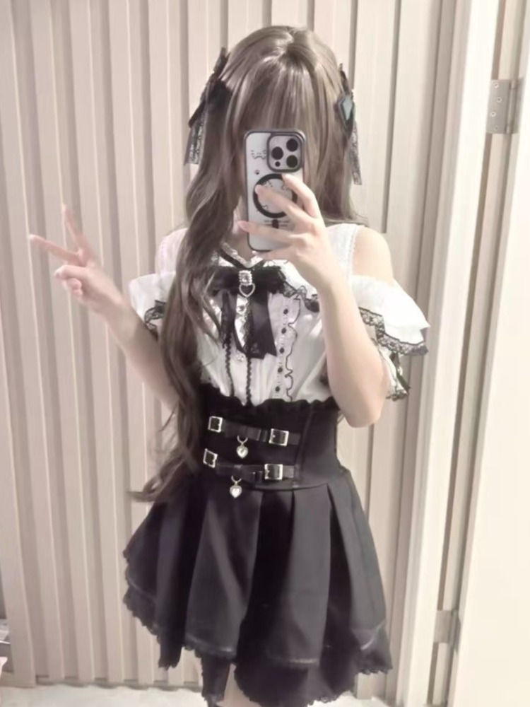 2026 Cute Ruffled Japanese Lol - Formal Wear Japan Women recension och pris