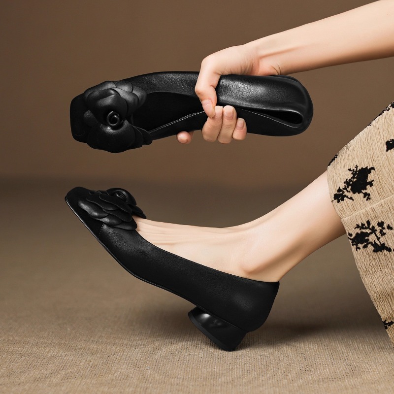 French Kitten Heel Color Block - Kitten Heel Women recension och pris