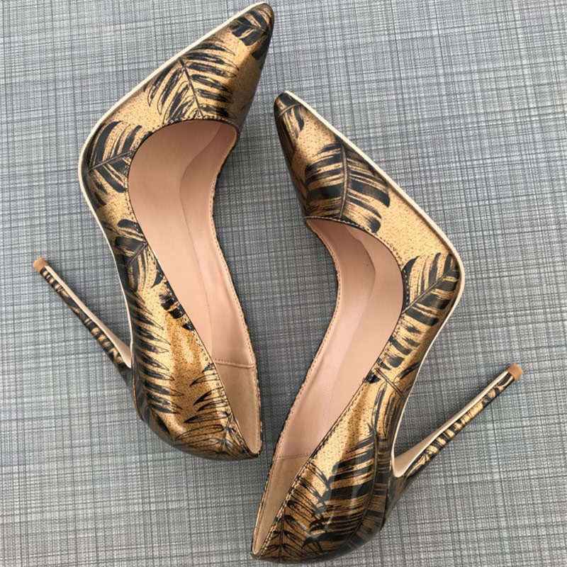 Veowalk Women's Metallic Gold  - Women Formal Wear Heels recension och pris