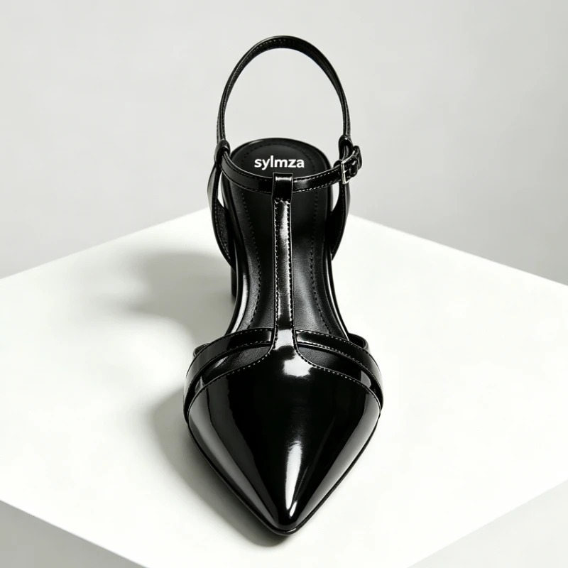 Patent Leather Kitten Heel Wom - Kitten Heel Women recension och pris