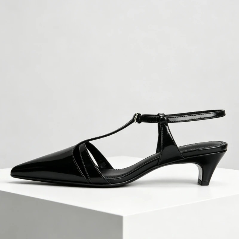 Patent Leather Kitten Heel Wom - Kitten Heel Women recension och pris
