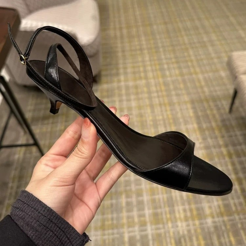 Fashion Sexy Women Genuine Lea - Kitten Heel Women recension och pris