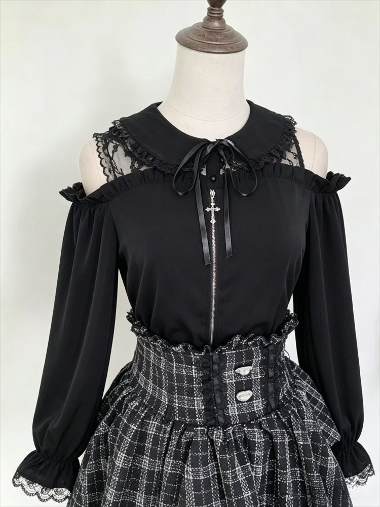 Sweet JK Blouse Women Japanese - Formal Wear Japan Women recension och pris